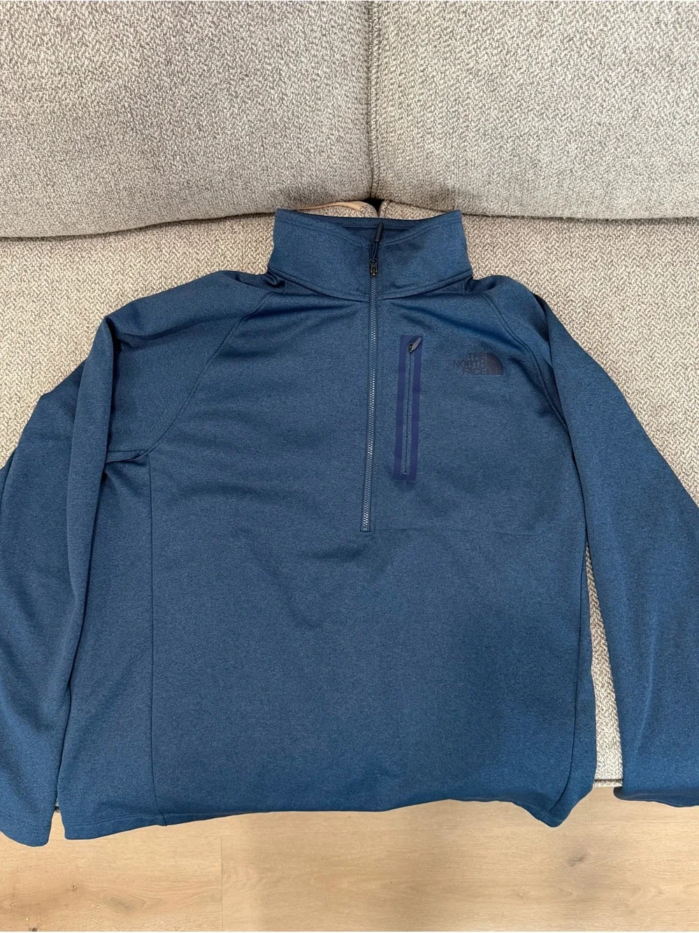 The North Face Men's Dark Navy Half-Zip Pullover